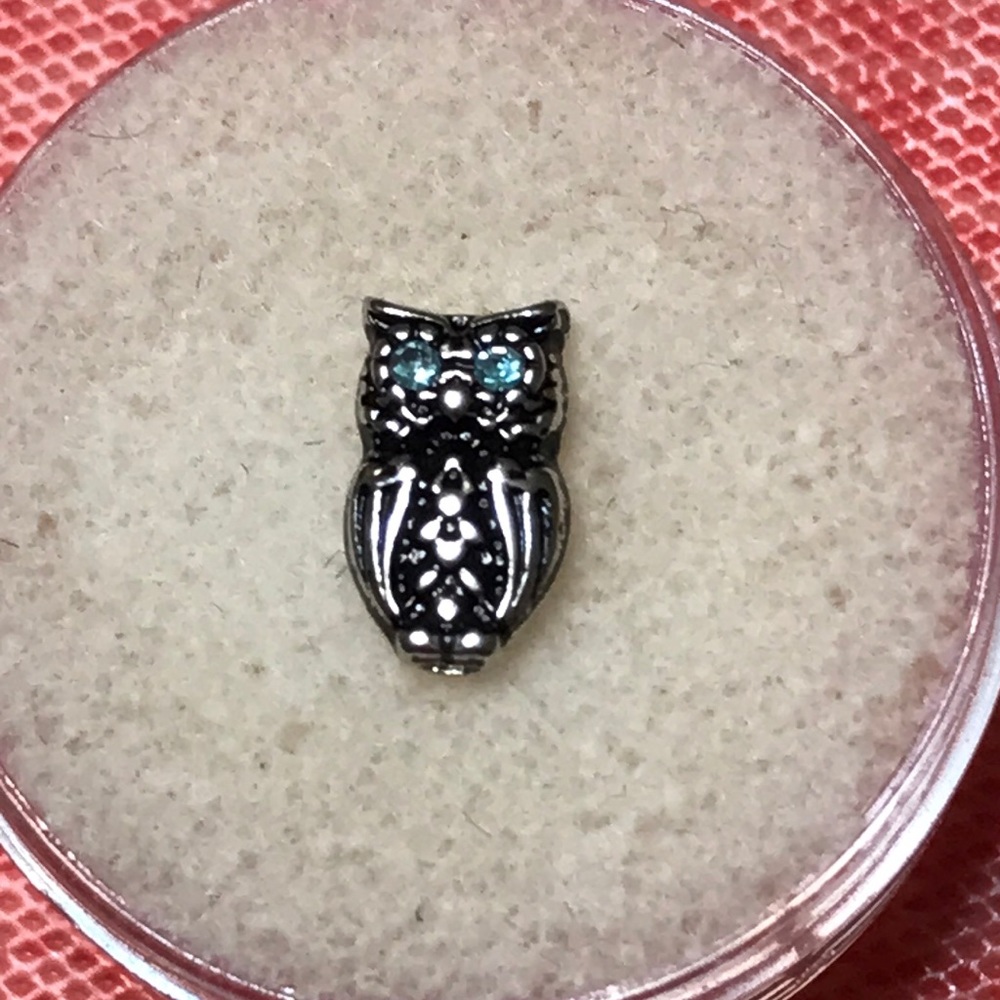 3/$10 Origami Owl Rhinestone Eyes Owl Charm